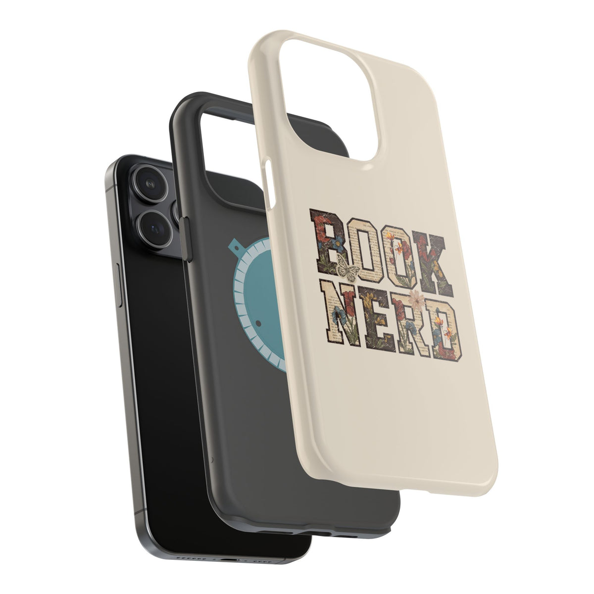 "Book Nerd" - Phone Case