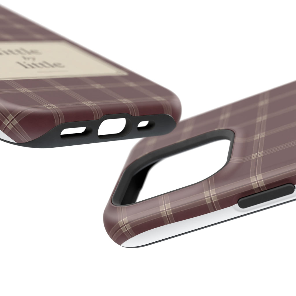 "Little by Little Plaid" - Phone Case