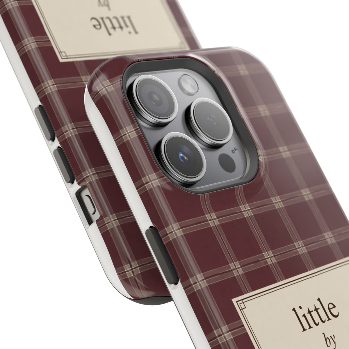 "Little by Little Plaid" - Phone Case