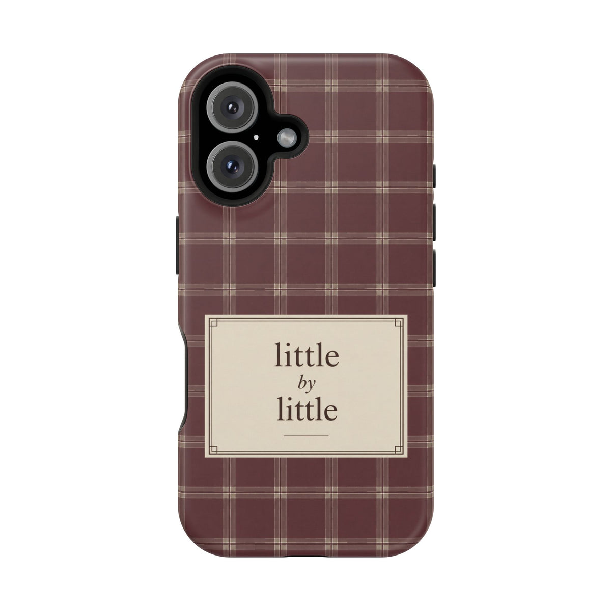 Little by Little Plaid Phone Case
