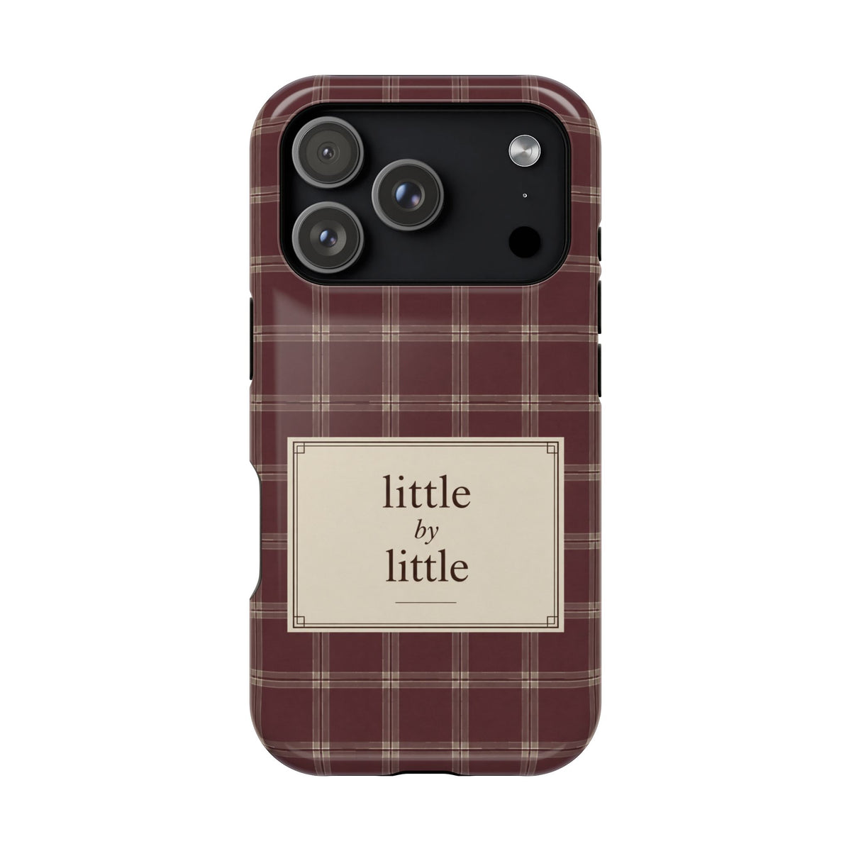 Little by Little Plaid Phone Case