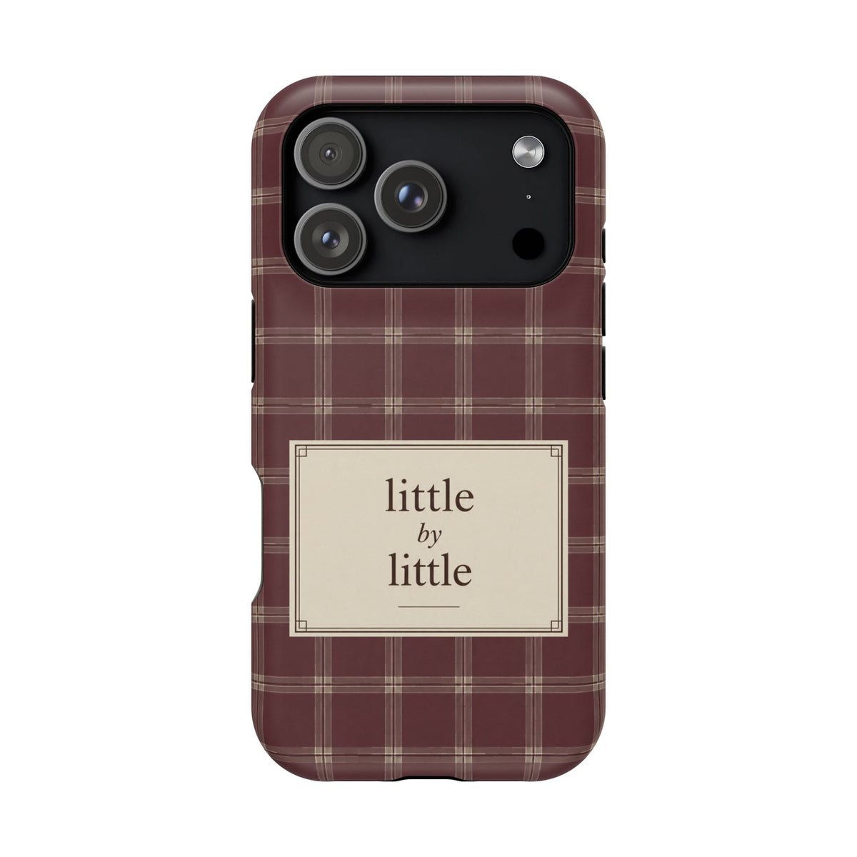 Little by Little Plaid Phone Case