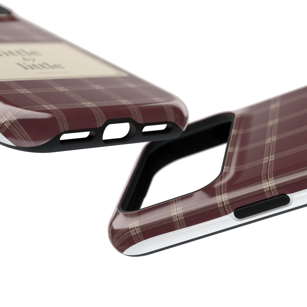 "Little by Little Plaid" - Phone Case