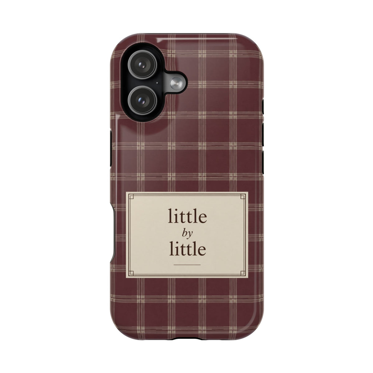 Little by Little Plaid Phone Case