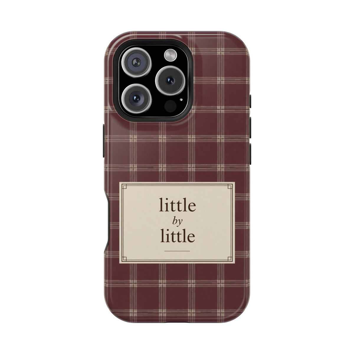 Little by Little Plaid Phone Case