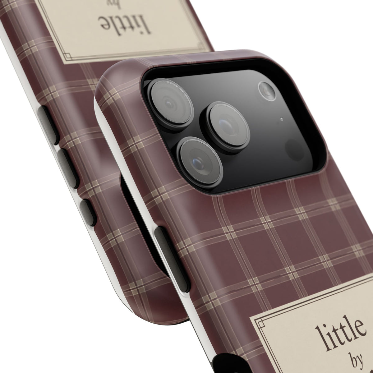 "Little by Little Plaid" - Phone Case