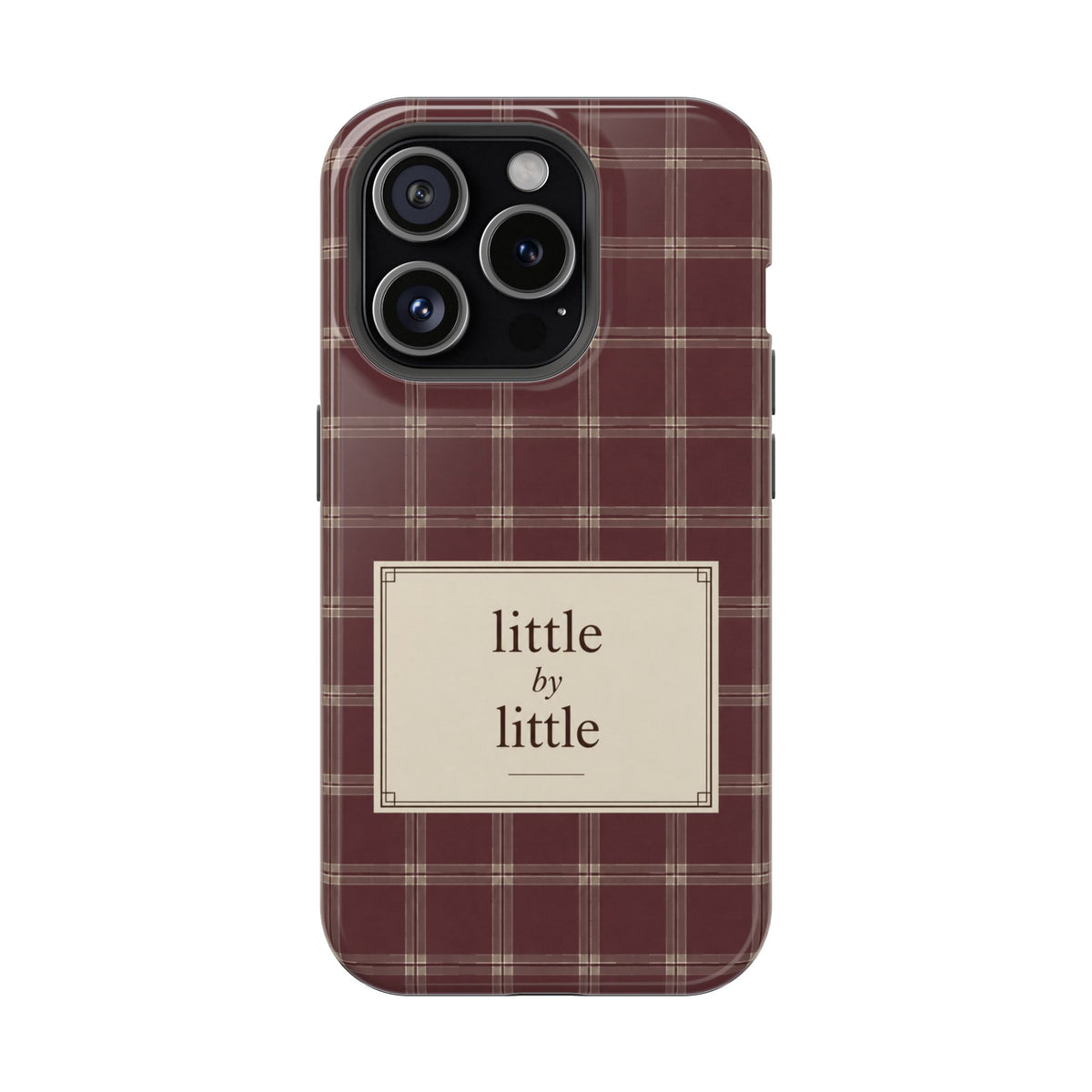 Little by Little Plaid Phone Case