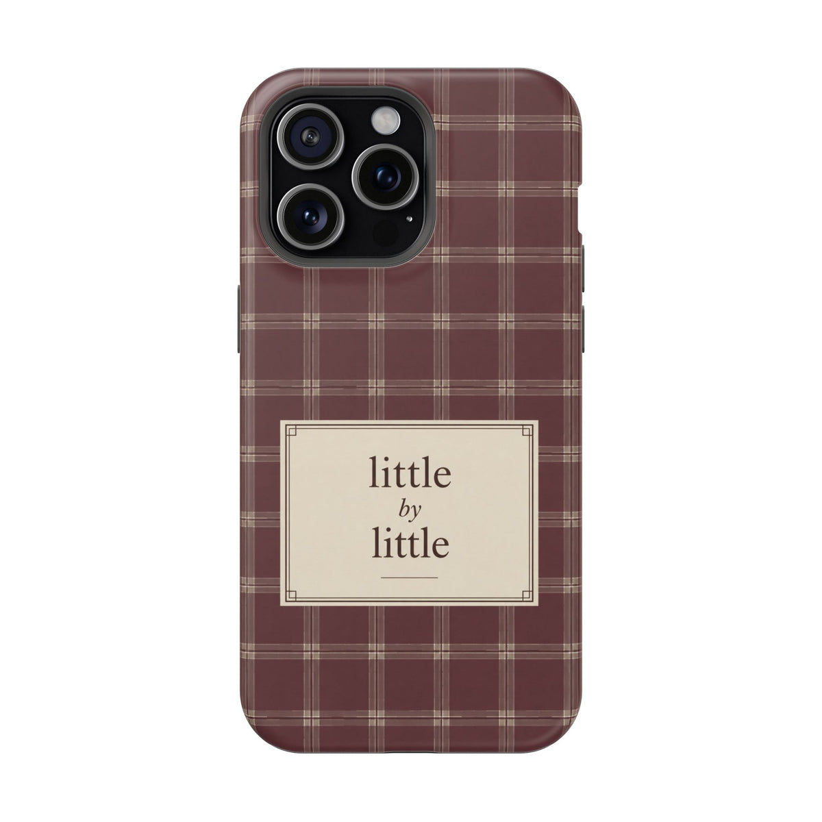 Little by Little Plaid Phone Case
