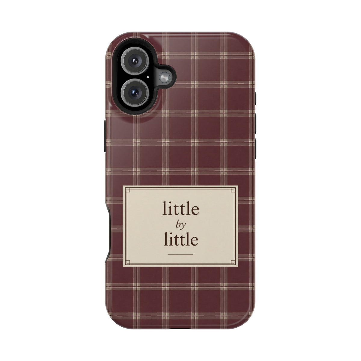 Little by Little Plaid Phone Case