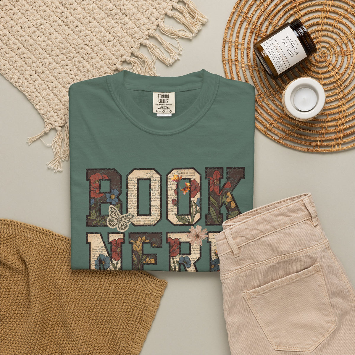 "Book Nerd" - Tee