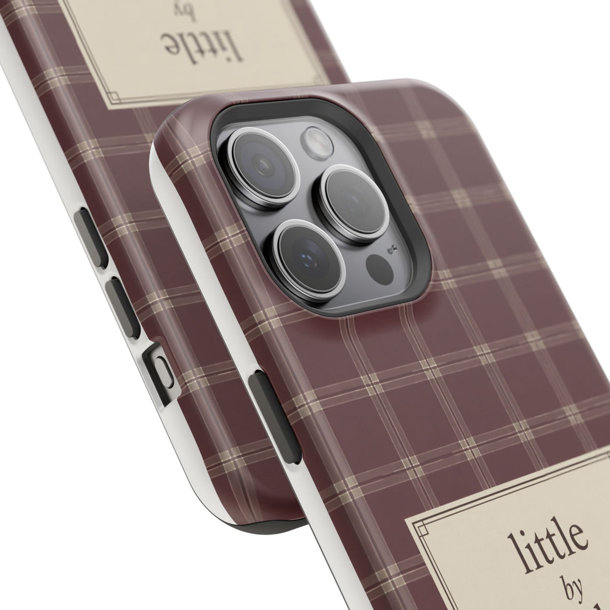 "Little by Little Plaid" - Phone Case