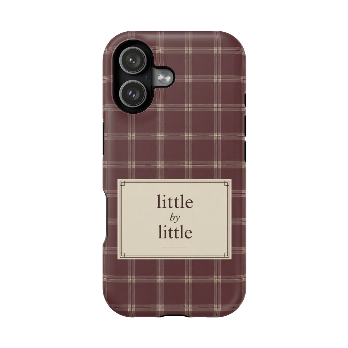 Little by Little Plaid Phone Case