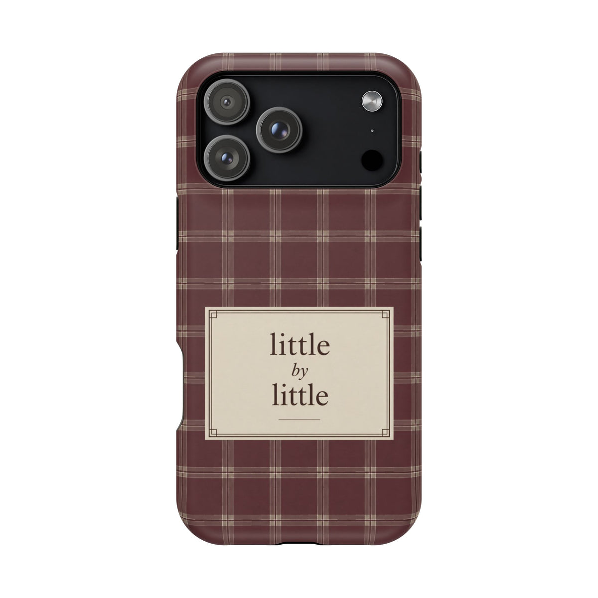 Little by Little Plaid Phone Case