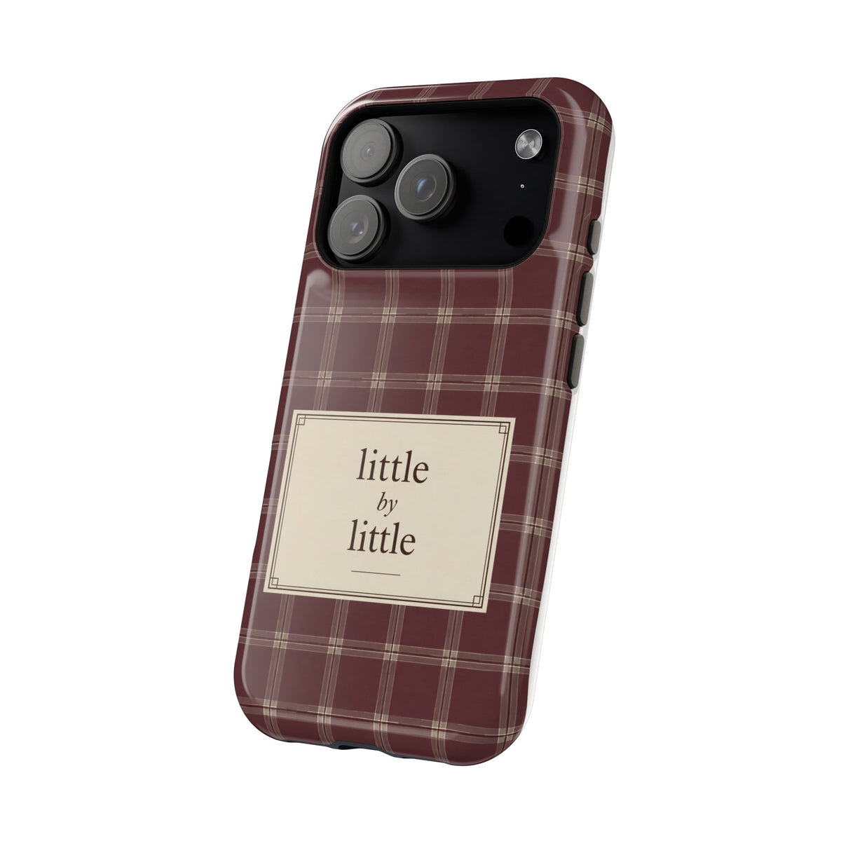 Little by Little Plaid Phone Case