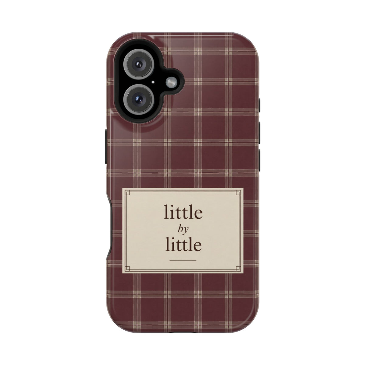 Little by Little Plaid Phone Case