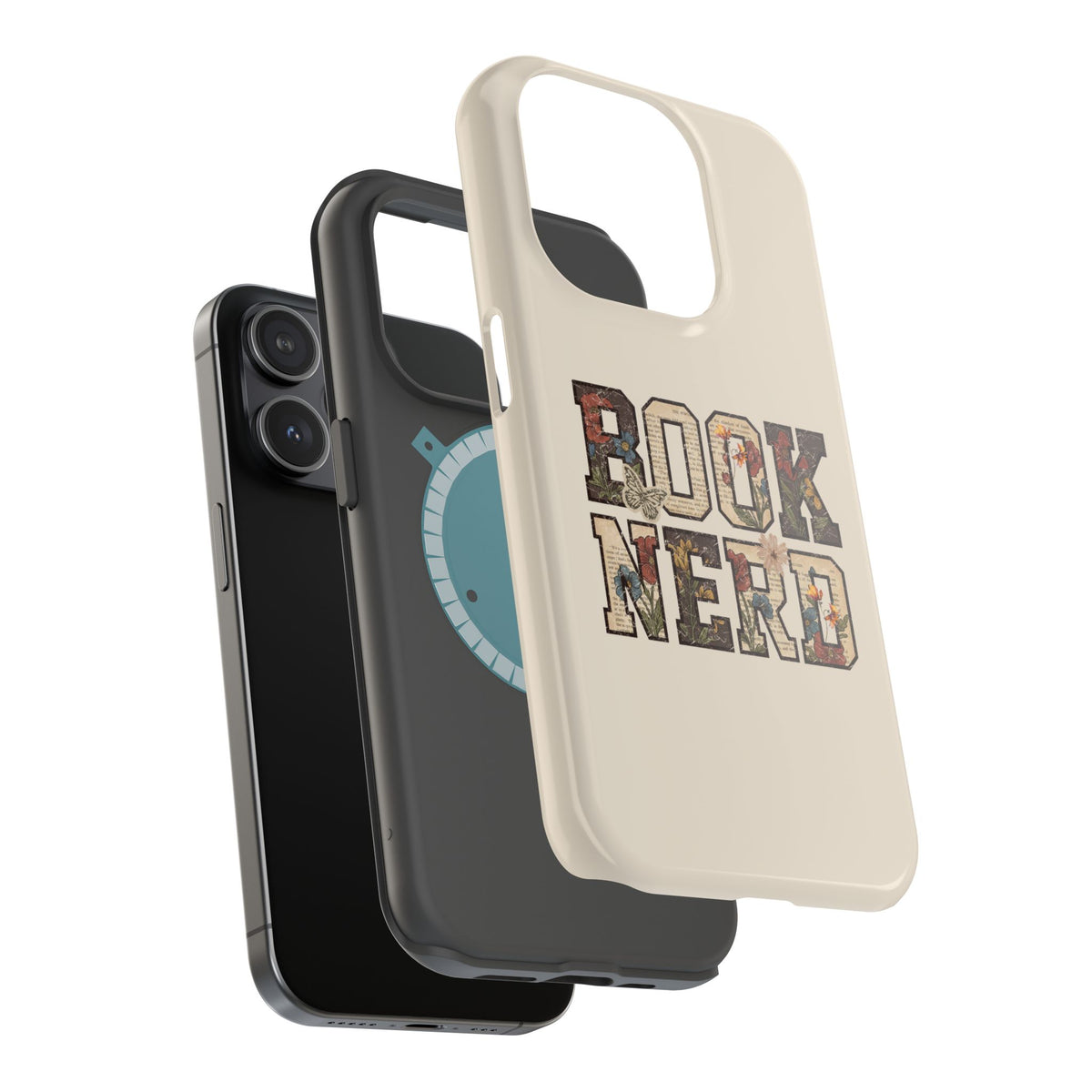 "Book Nerd" - Phone Case