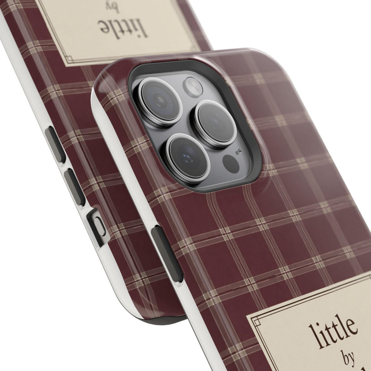 "Little by Little Plaid" - Phone Case