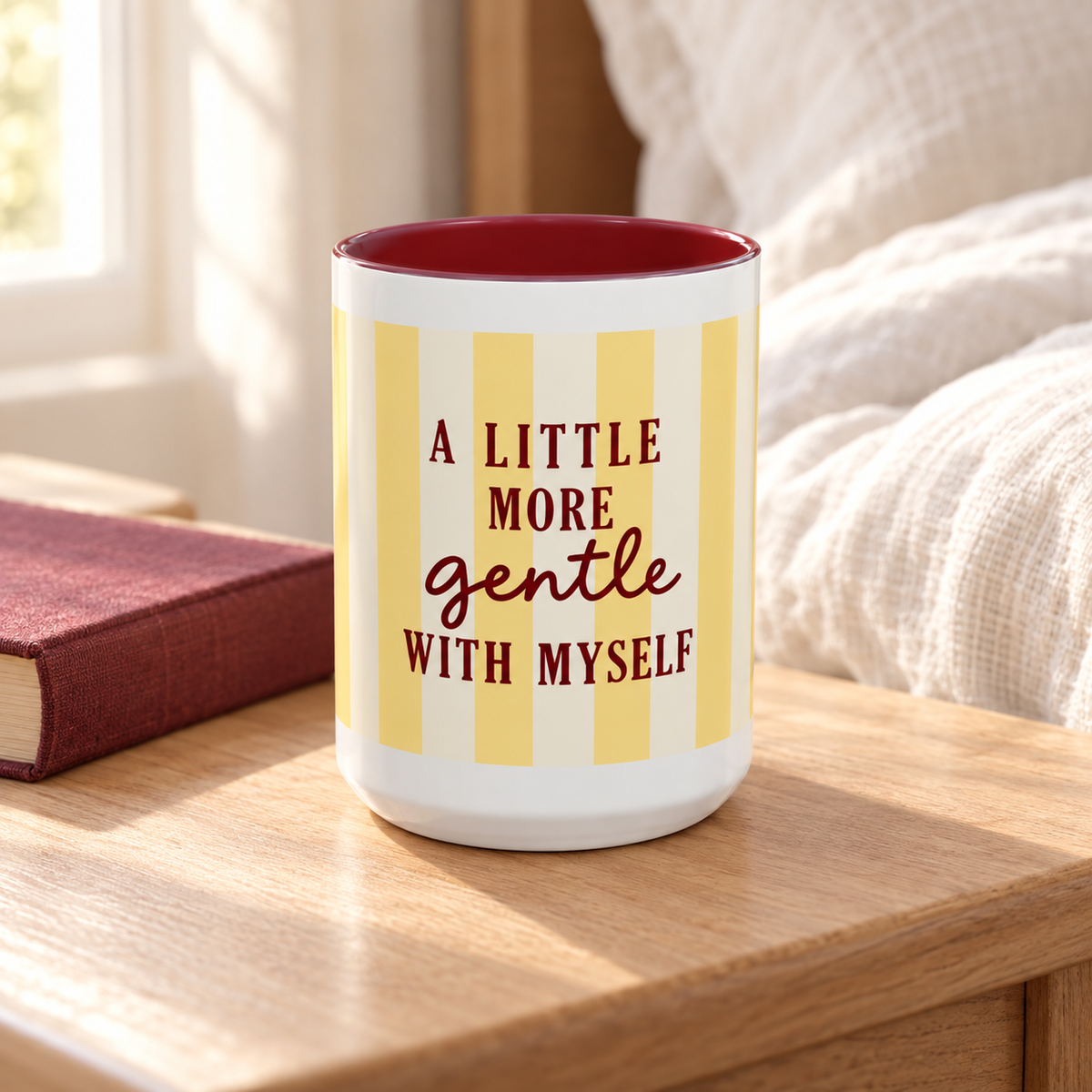 "A Little More Gentle With Myself" Mug