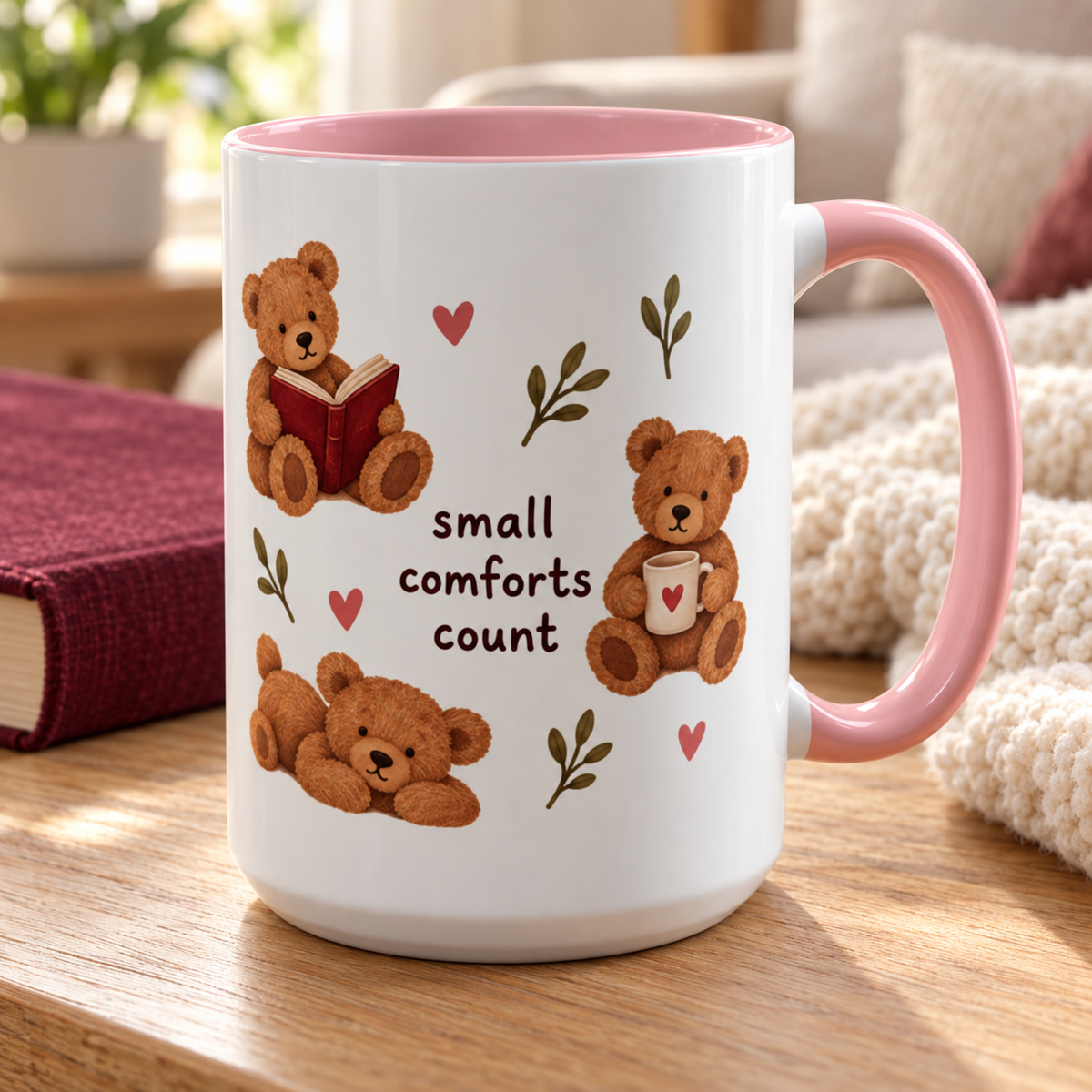 Small Comforts Count Mug
