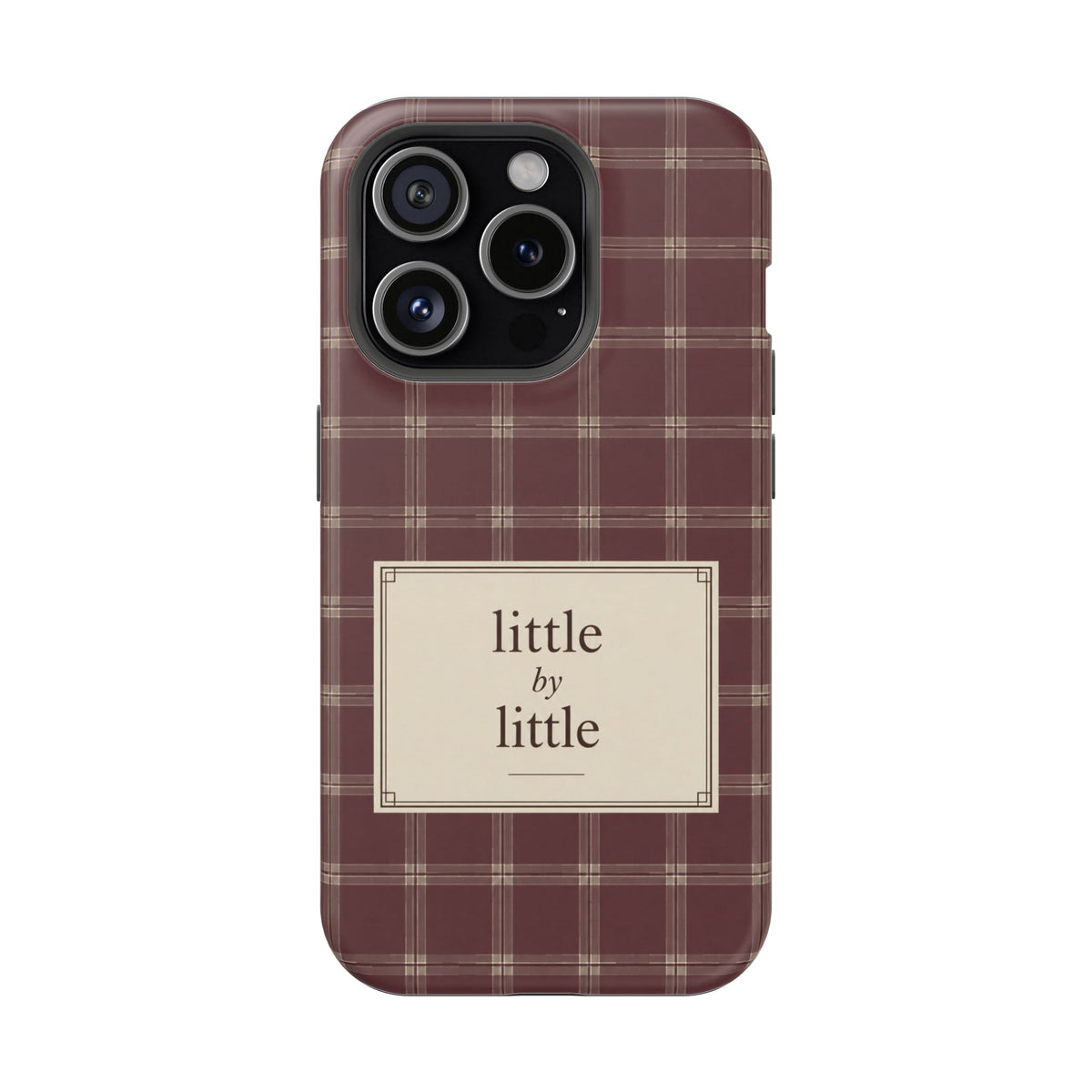 Little by Little Plaid Phone Case