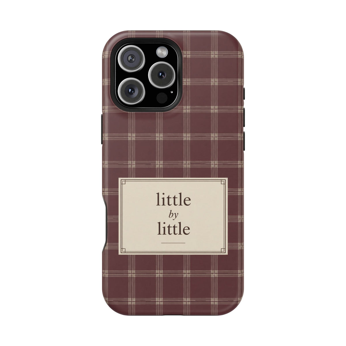 Little by Little Plaid Phone Case