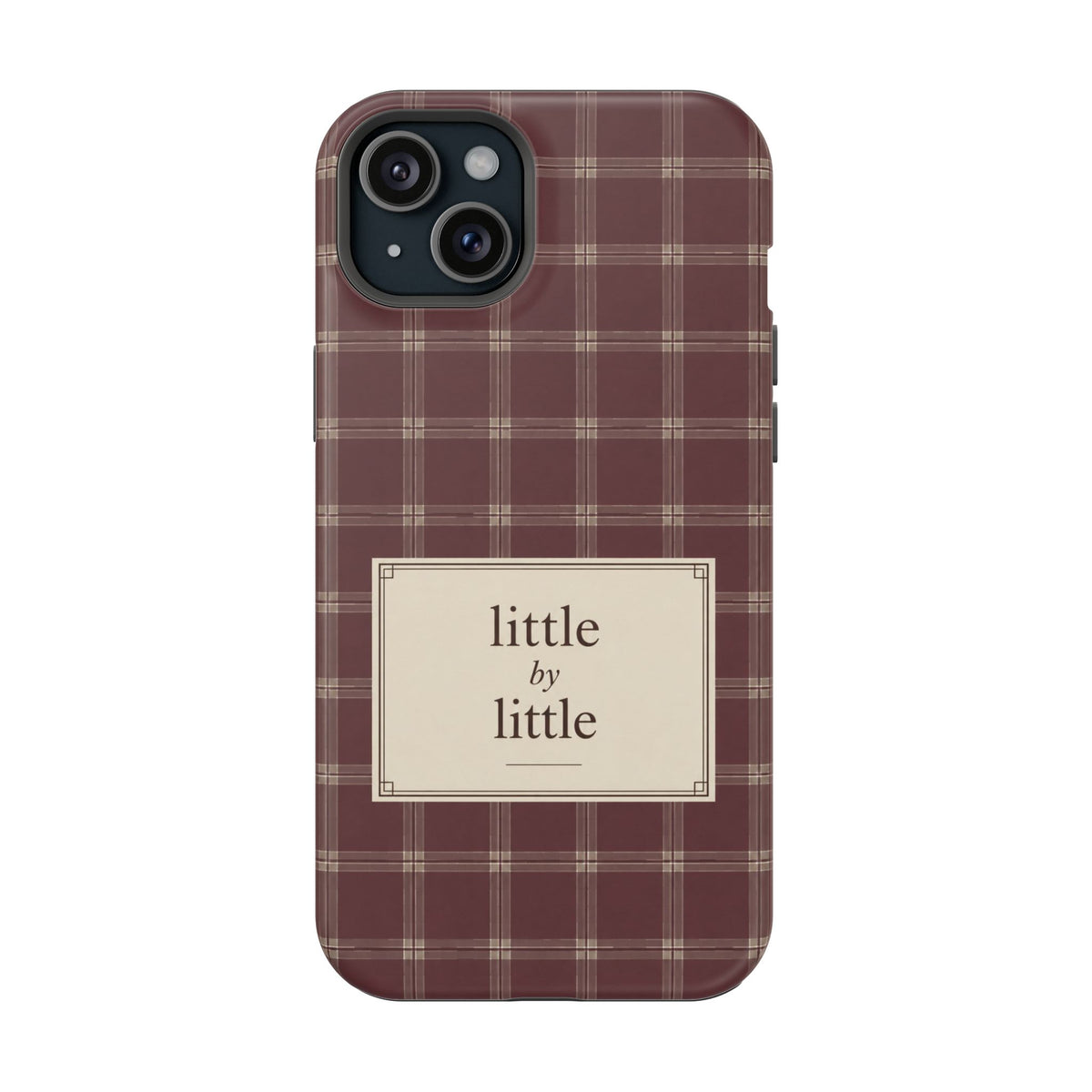 Little by Little Plaid Phone Case