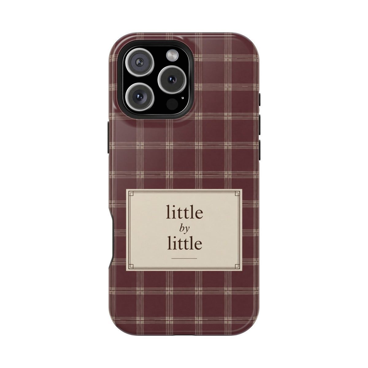 Little by Little Plaid Phone Case
