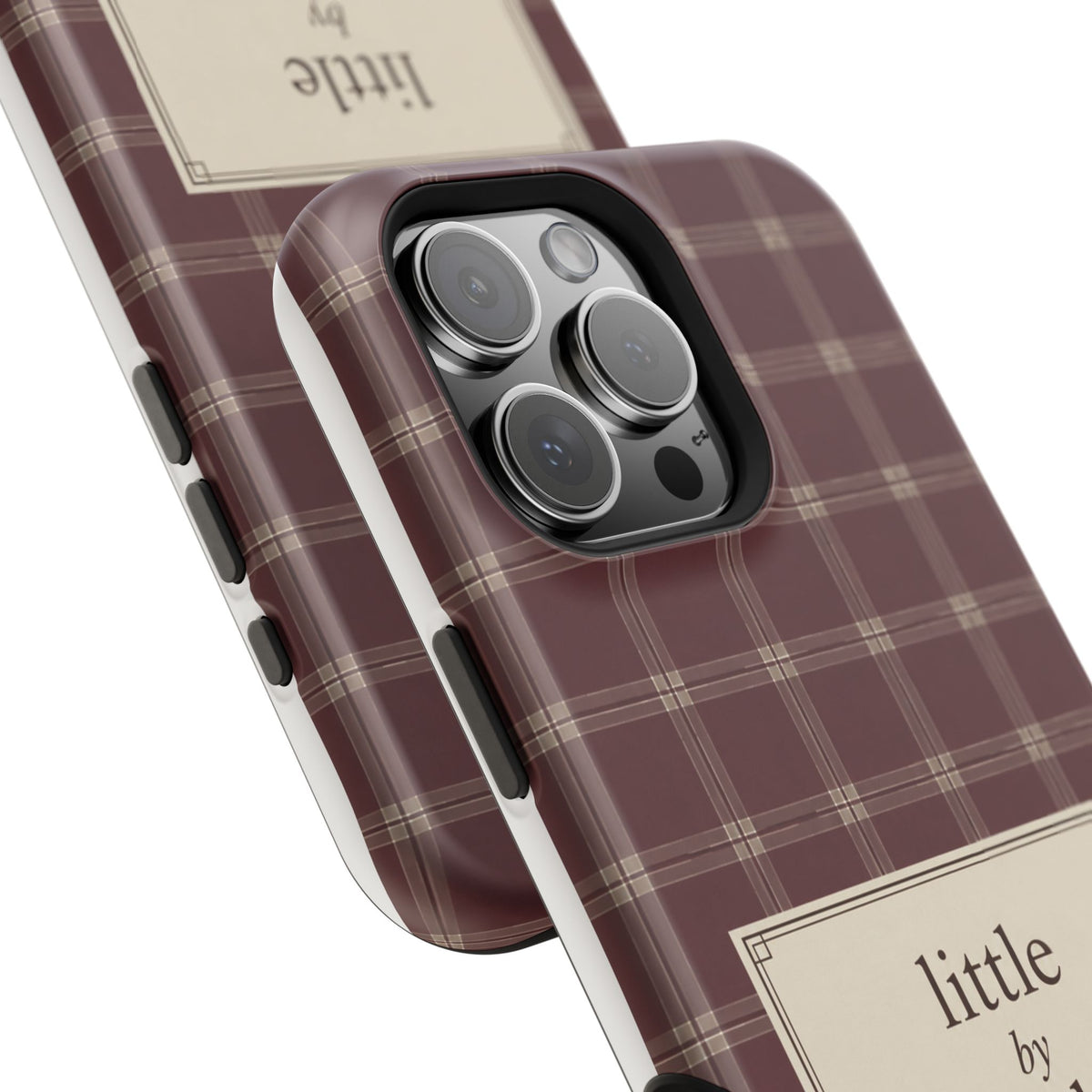"Little by Little Plaid" - Phone Case