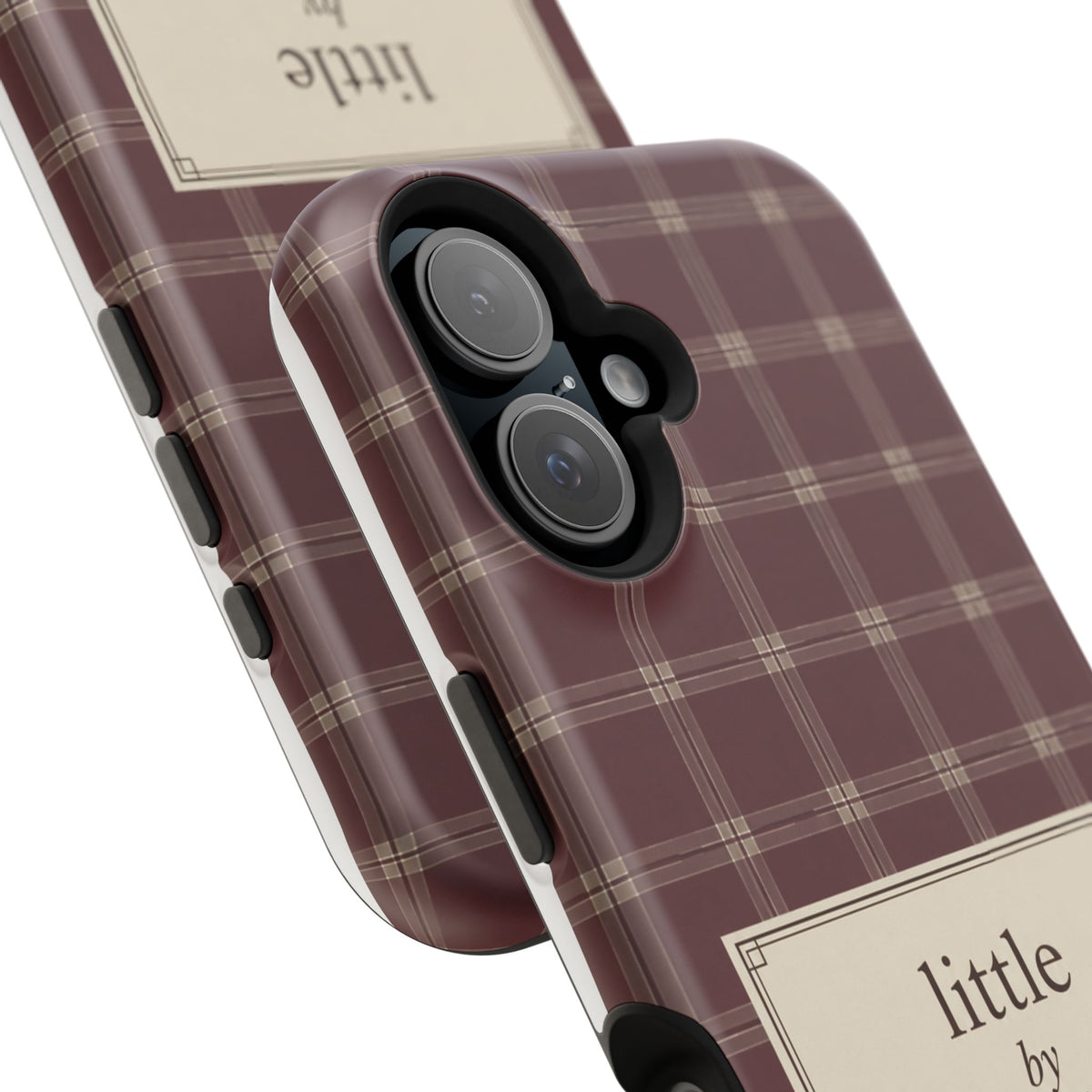 "Little by Little Plaid" - Phone Case