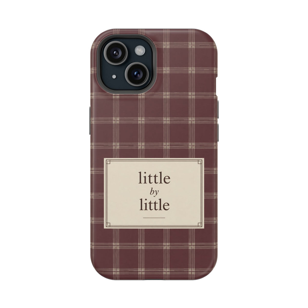 Little by Little Plaid Phone Case
