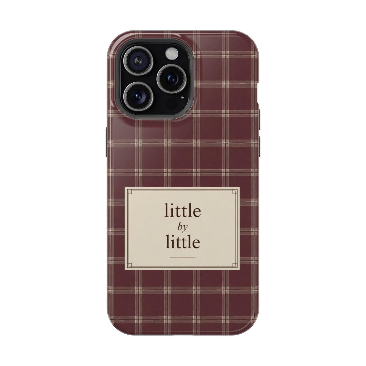 Little by Little Plaid Phone Case