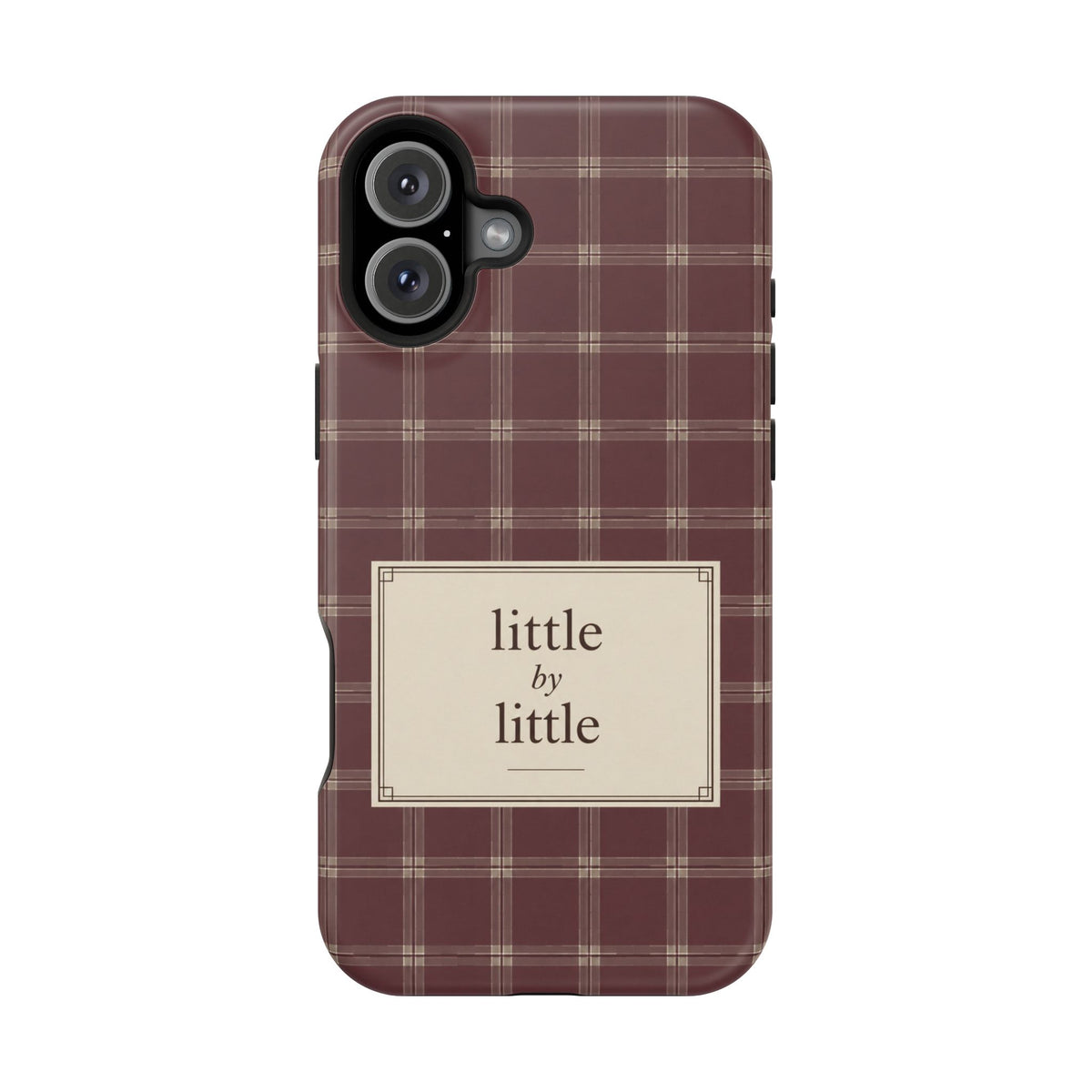 Little by Little Plaid Phone Case