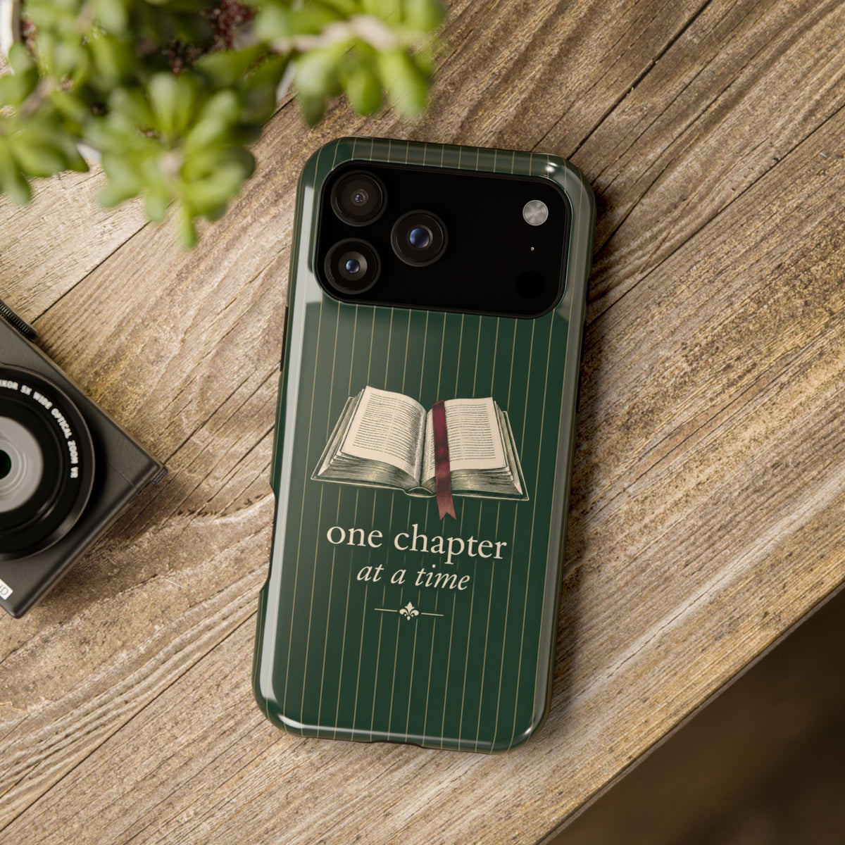 "One Chapter at a Time" Phone Case