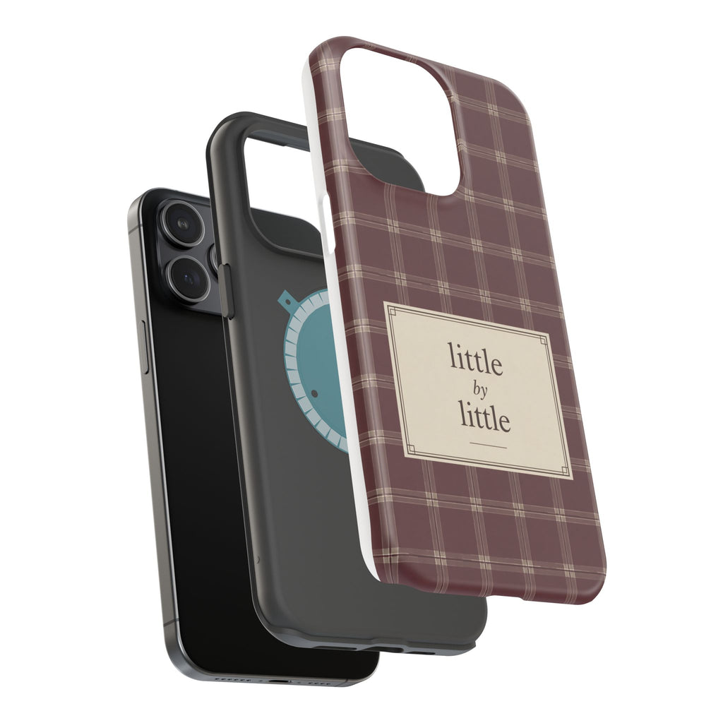 "Little by Little Plaid" - Phone Case