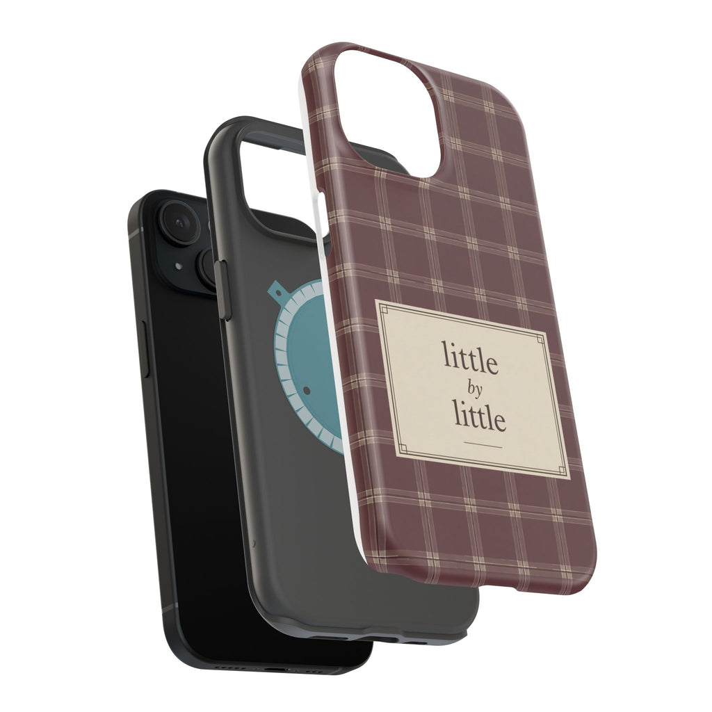 "Little by Little Plaid" - Phone Case