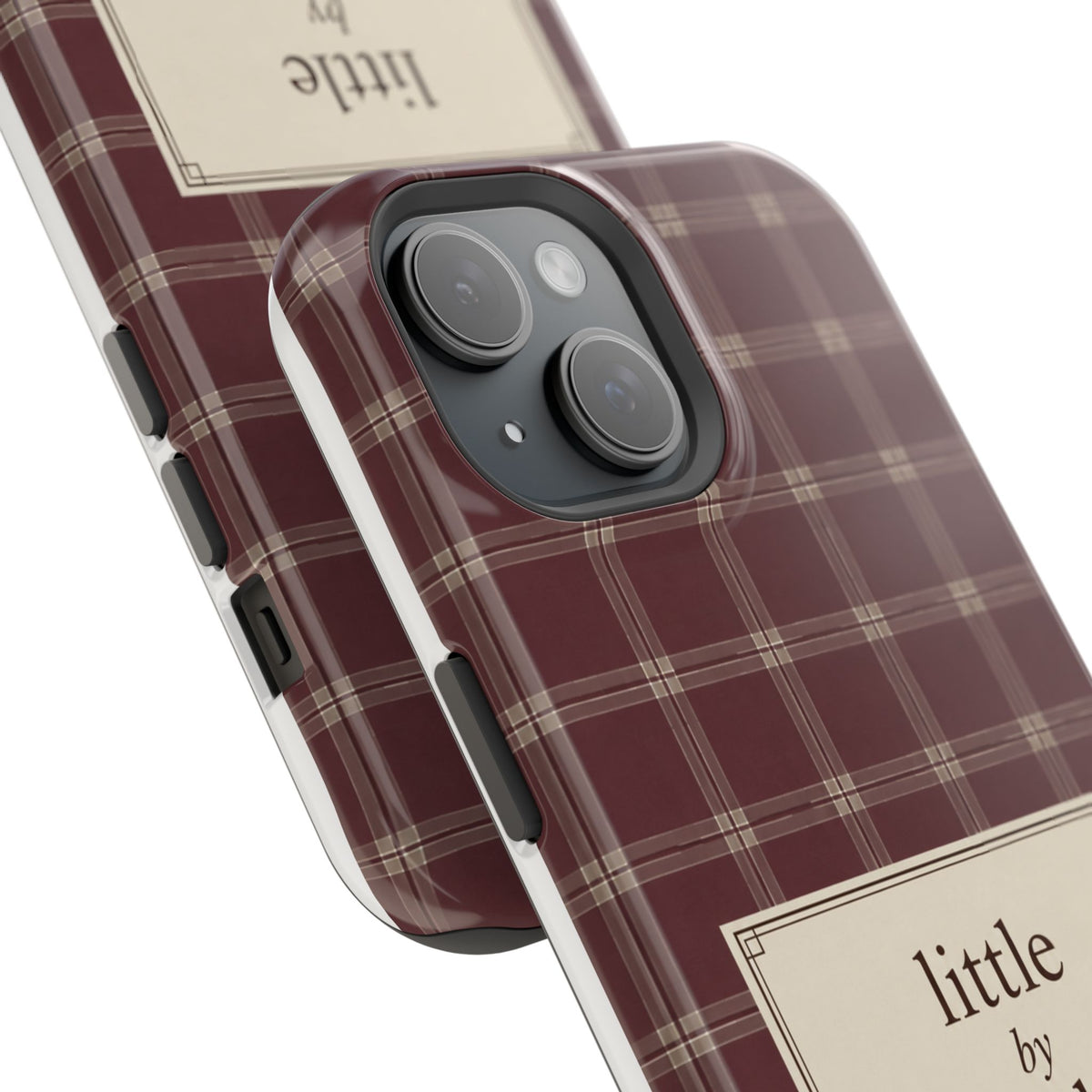 "Little by Little Plaid" - Phone Case
