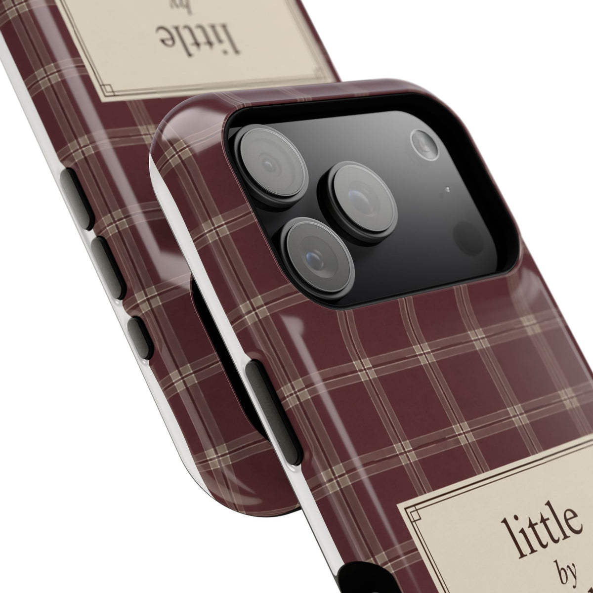 "Little by Little Plaid" - Phone Case