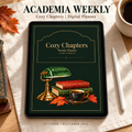 Fall Weekly Planner — Academia