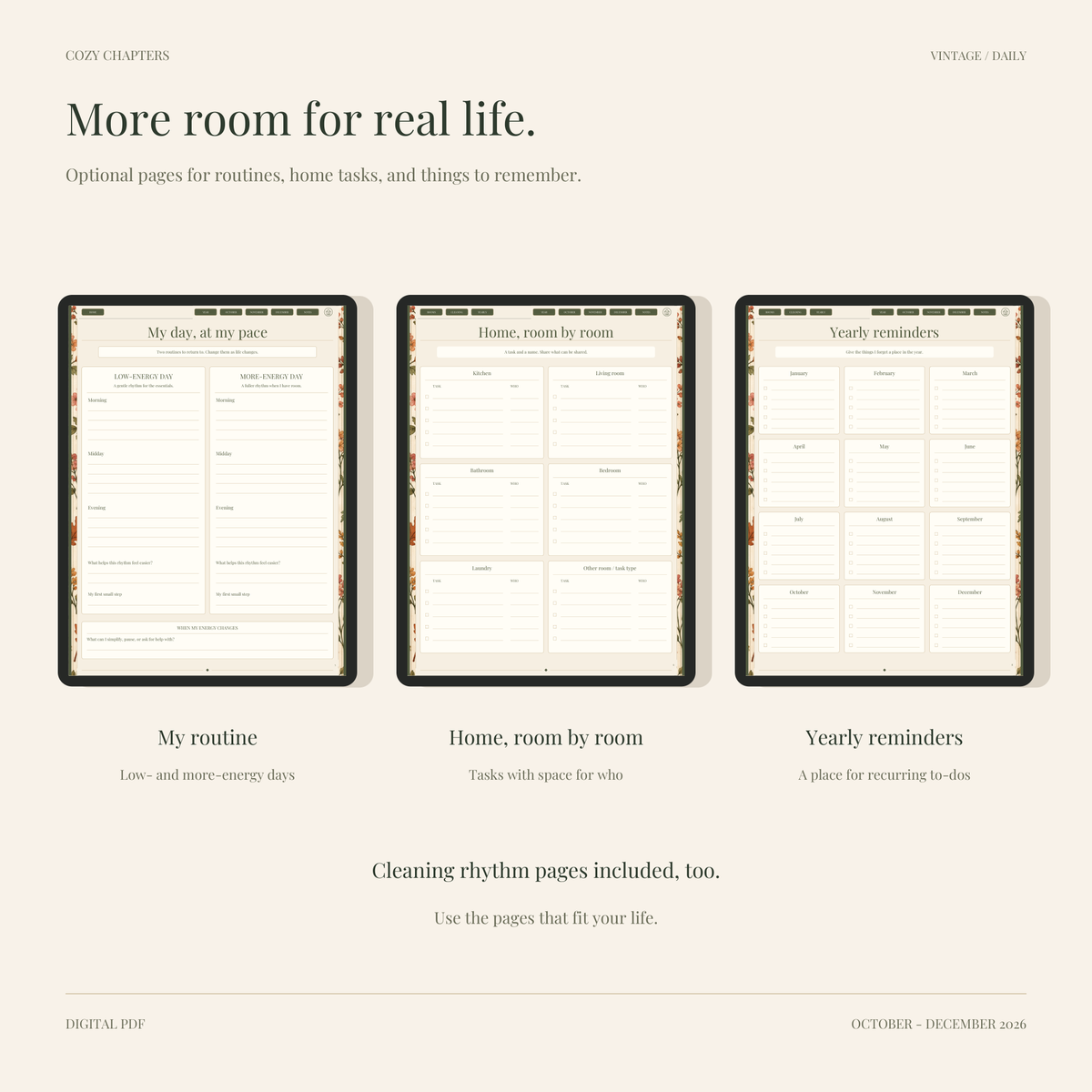Fall Daily - Vintage Theme
