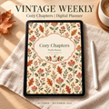 Fall Weekly Planner — Vintage